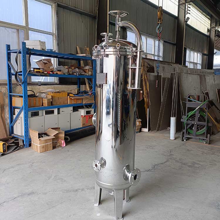华豫供应304不锈钢精密过滤器 40寸滤芯 介质净化除杂
