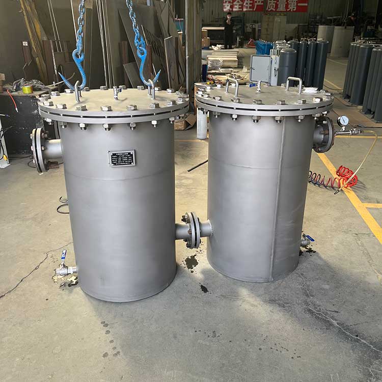 华豫生产供应DN80不锈钢篮式过滤器 液体除杂