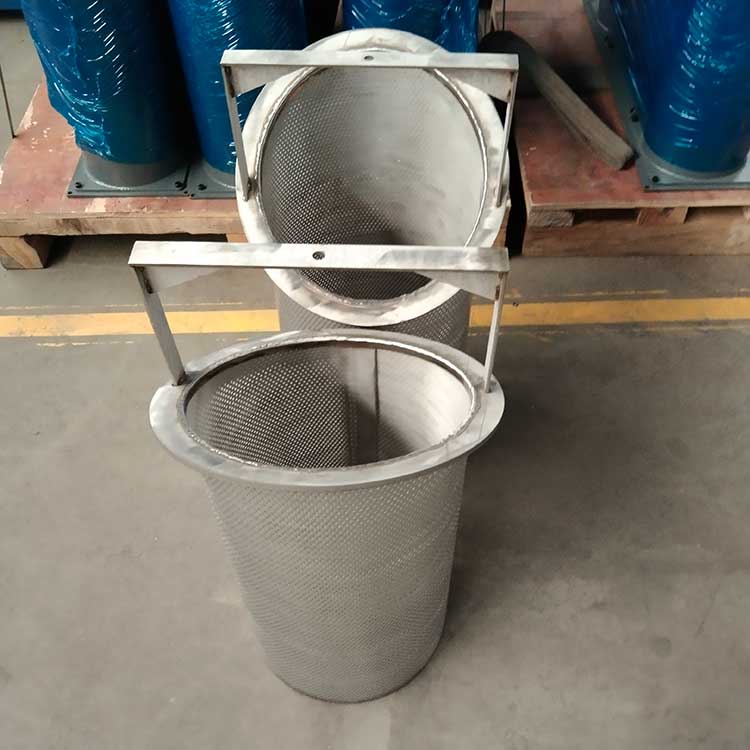 华豫生产供应滤篮 不锈钢材质 篮式过滤器用