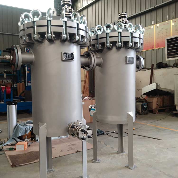 华豫生产供应液体除杂质用篮式过滤器HY-LS80-2.0