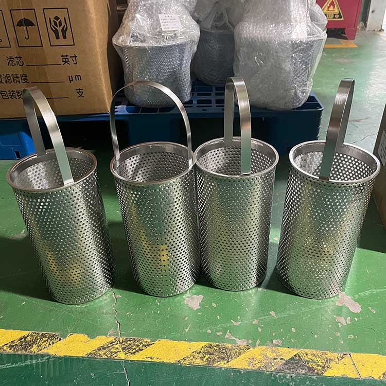 华豫供应不锈钢材质142-135-255-380滤篮 液体除杂质