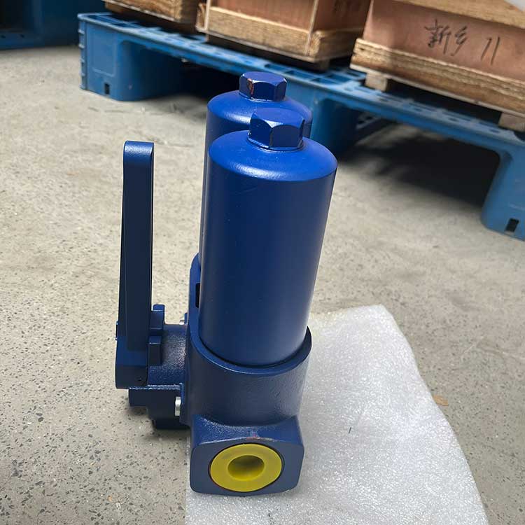 华豫供应管道液压油去除杂质用双筒过滤器