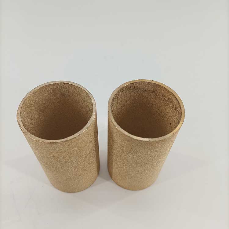 华豫供应气体过滤用铜粉末烧结滤芯HG-AF60-10V-40
