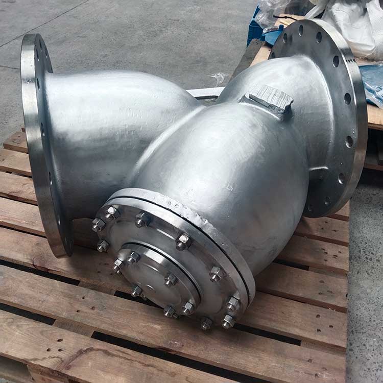 华豫供应管道除杂质GL41W-16P DN350 Y型过滤器