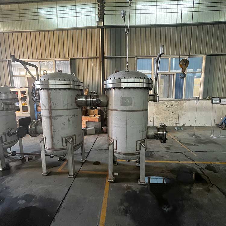 华豫供应管道液体除杂质用多袋式过滤器