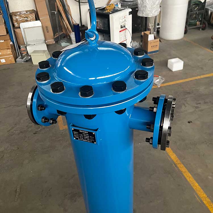 华豫生产供应气体除杂用DN80 PN16精密过滤器