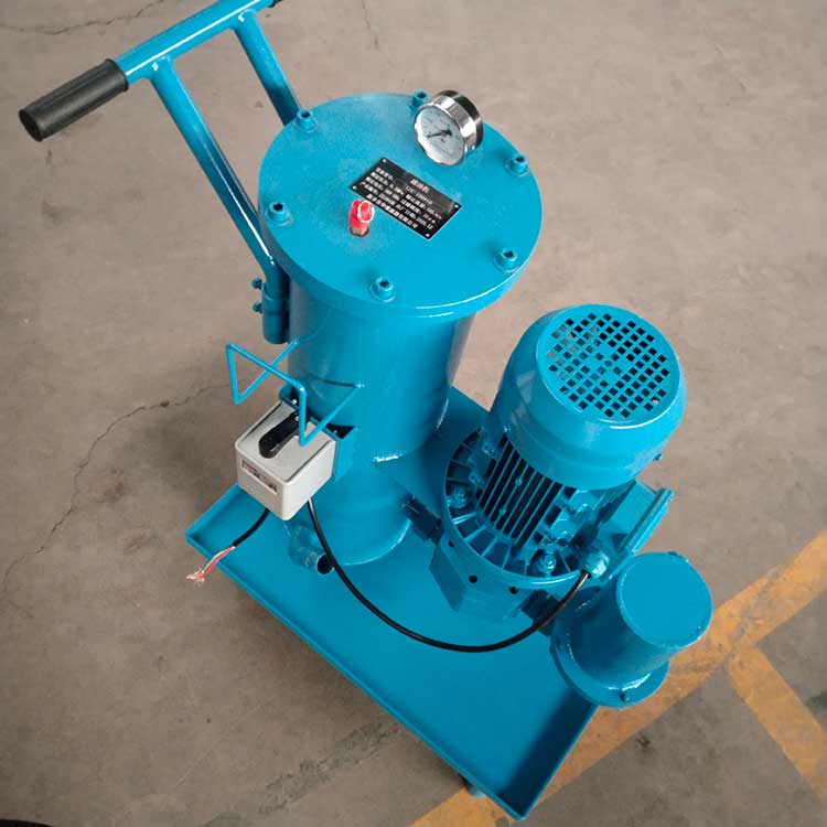 华豫供应油液除杂用LUC滤油机 单筒 可移动小车