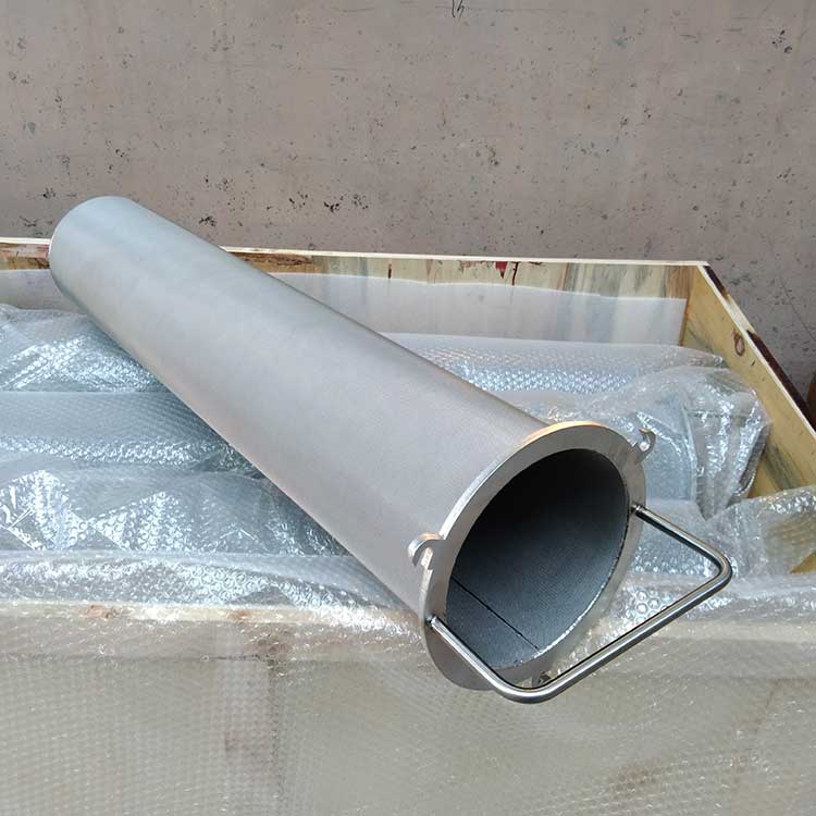 华豫供应液体除杂质不锈钢烧结网滤芯GLQ40A-150-2