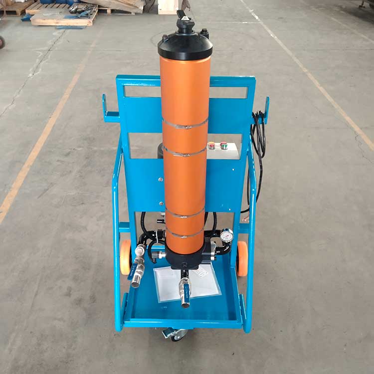 华豫生产供应100L额定流量 移动式高效滤油加油车