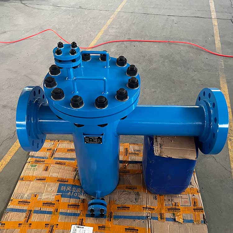 华豫生产供应平底篮式过滤器 设计流量26m³/h