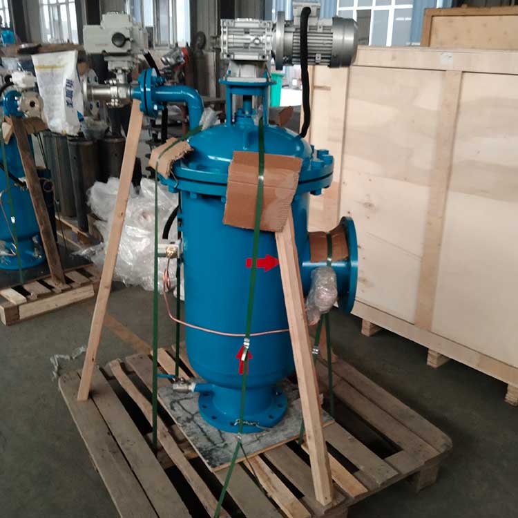 华豫供应DN200全自动自清洗过滤器 内置T型丝滤网