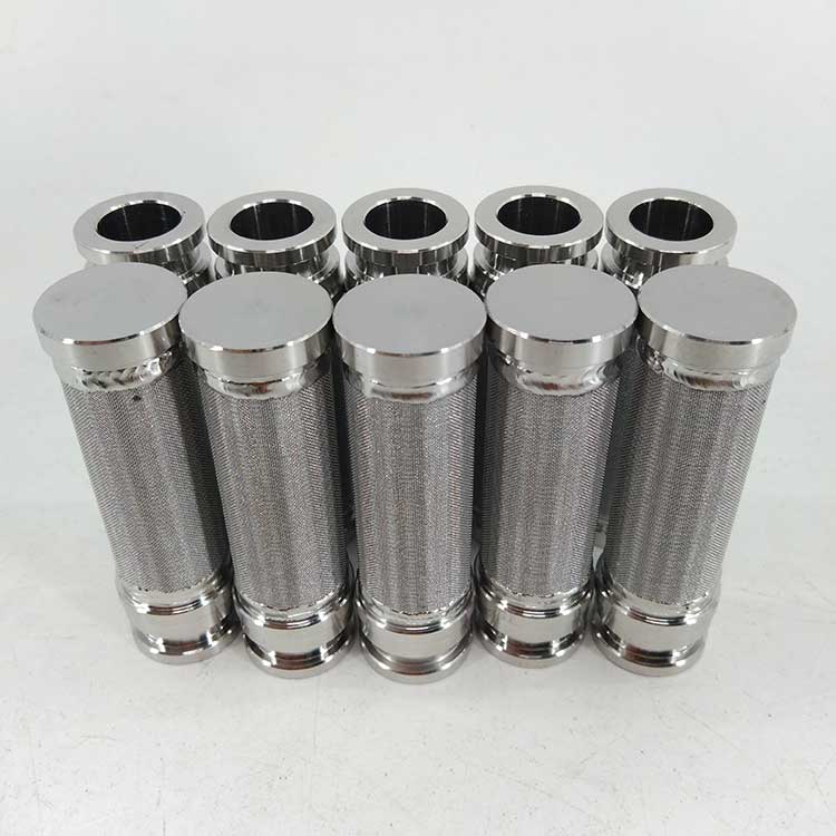 华豫供应液体除杂质Φ17.92×59不锈钢烧结滤芯