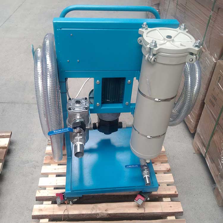 华豫供应LYC-100A滤油机 高精度 单筒 可移动