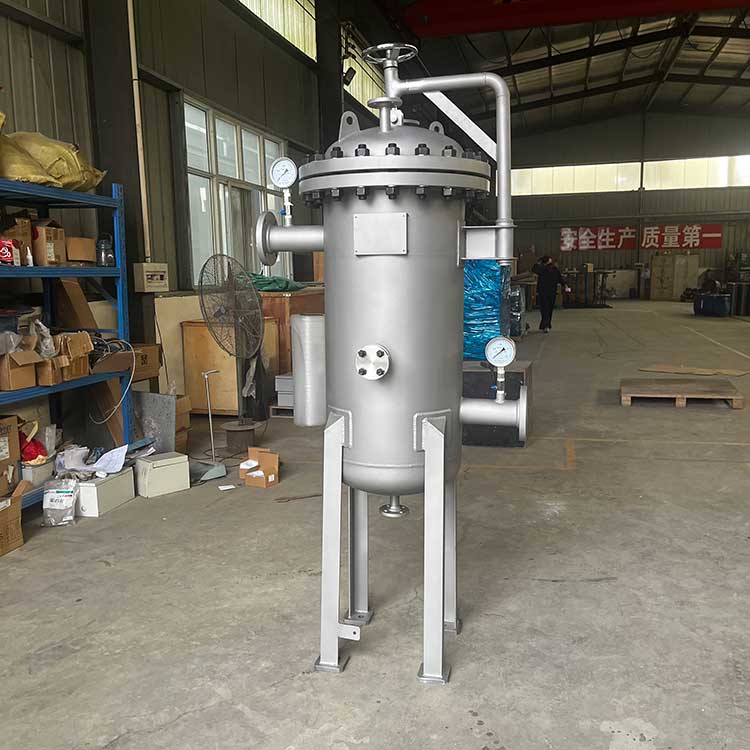 华豫生产供应液体除杂质HY-DL80-1.6袋式过滤器