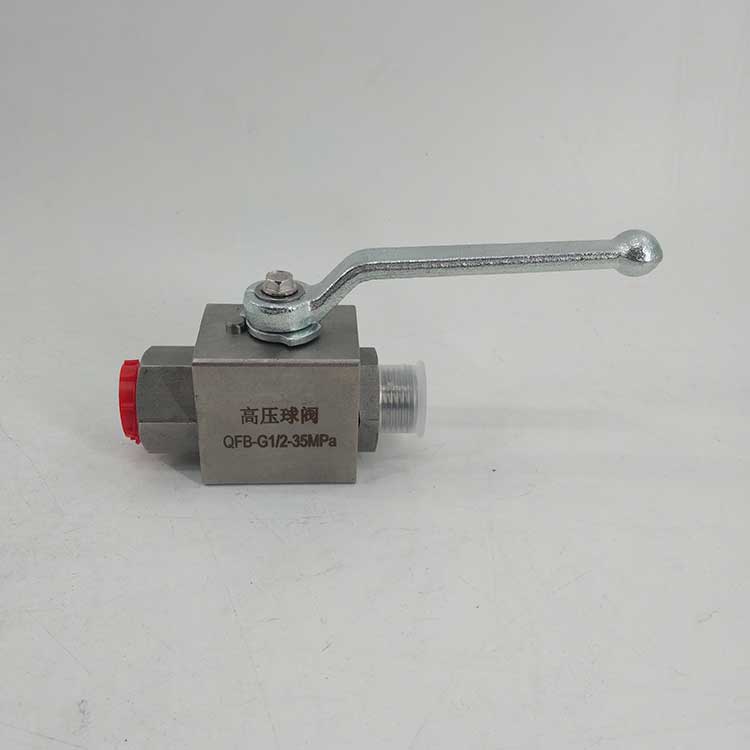 华豫供应高压球阀QFB-G1/2-35MPa 不锈钢材质