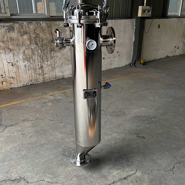 华豫生产供应横向单袋过滤器HY-LD65-16