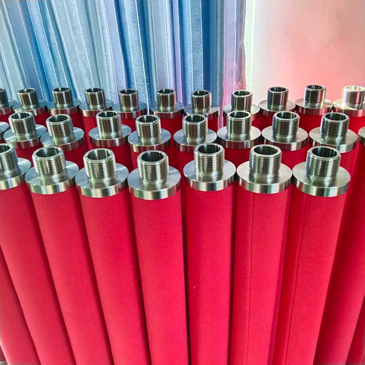 华豫生产供应Φ90×759气体管道除杂精密过滤器滤芯