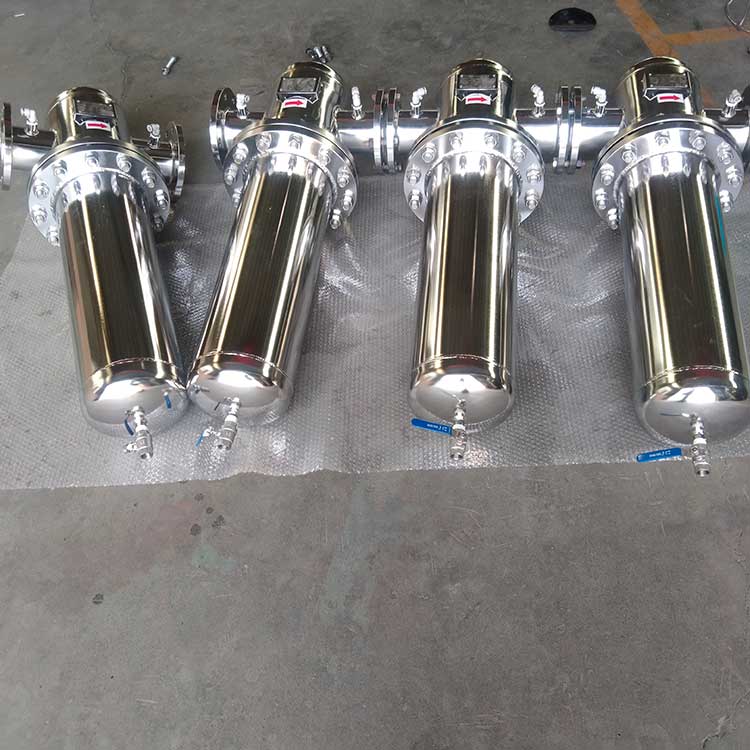 华豫供应DN100压缩空气油分离过滤器 304材质