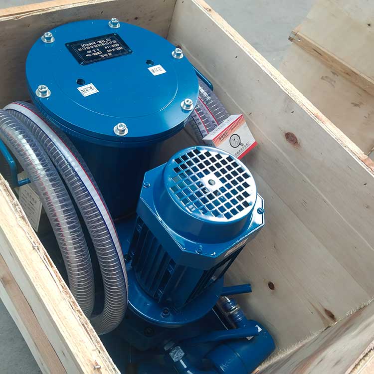 华豫供应单筒可移动式滤油机LUC-100*20