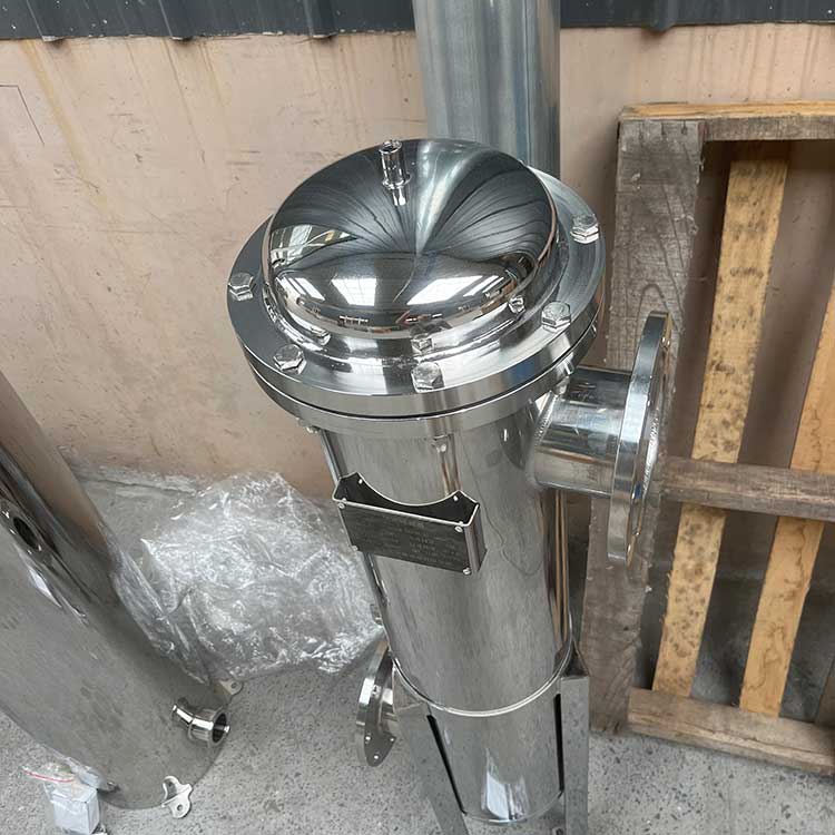 华豫生产供应不锈钢袋式过滤器HYGLQ-DN100-10