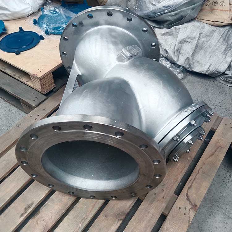 华豫供应管道除杂质GL41W-16P DN350 Y型过滤器