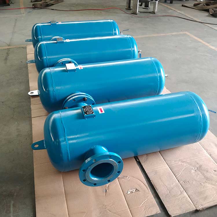 华豫生产供应DN125-PN16汽水分离器 G1/2排水口径
