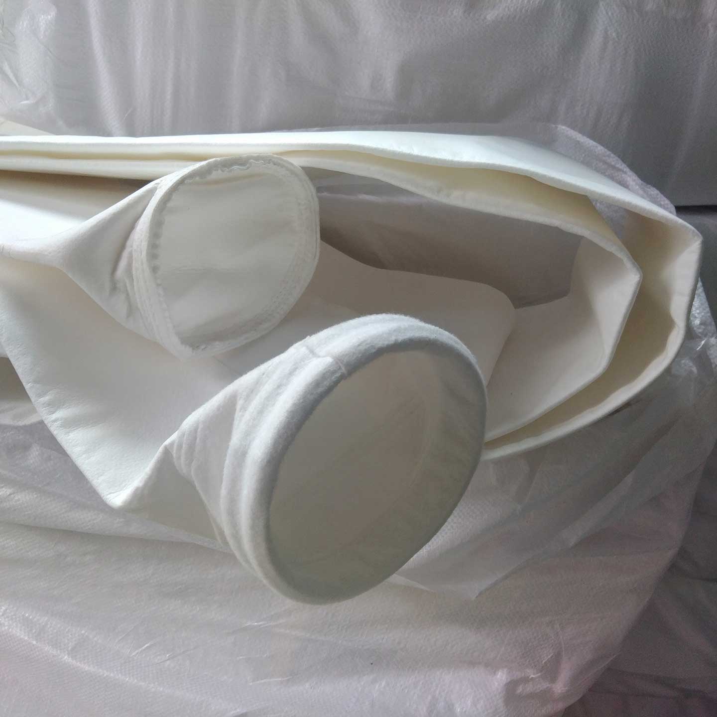 华豫生产供应除尘滤袋135*6000 涤纶绒布材质