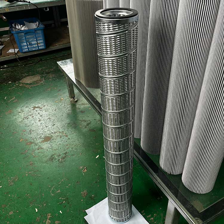 外径114×内径80×914鱼鳞式不锈钢骨架5μm-天然气分离滤芯 (11)
