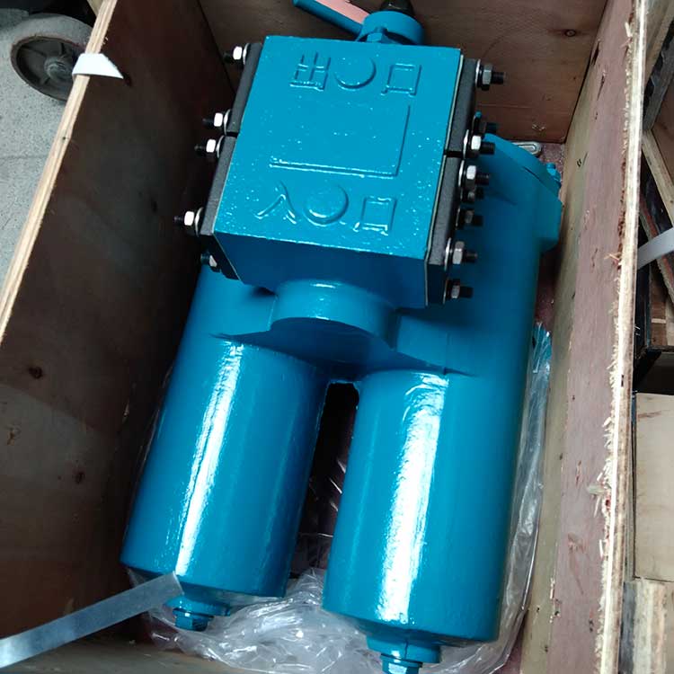 SPL-40双筒网片式油过滤器-(6)