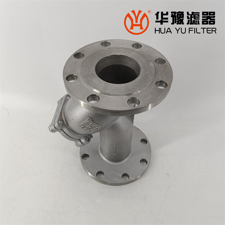 华豫沟槽式过滤器DN65 Y型过滤器