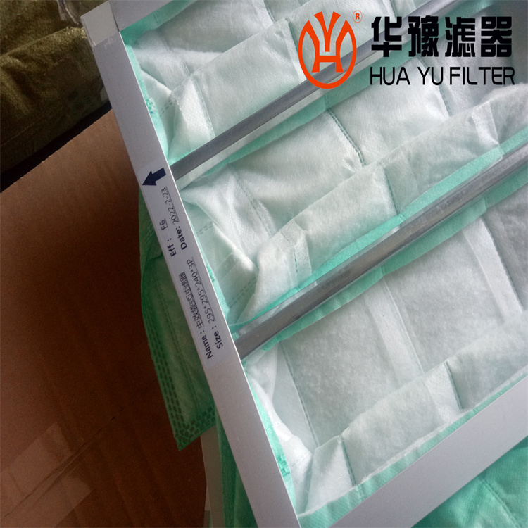 华豫板框滤 592x592x46mm G4初效板式过滤器