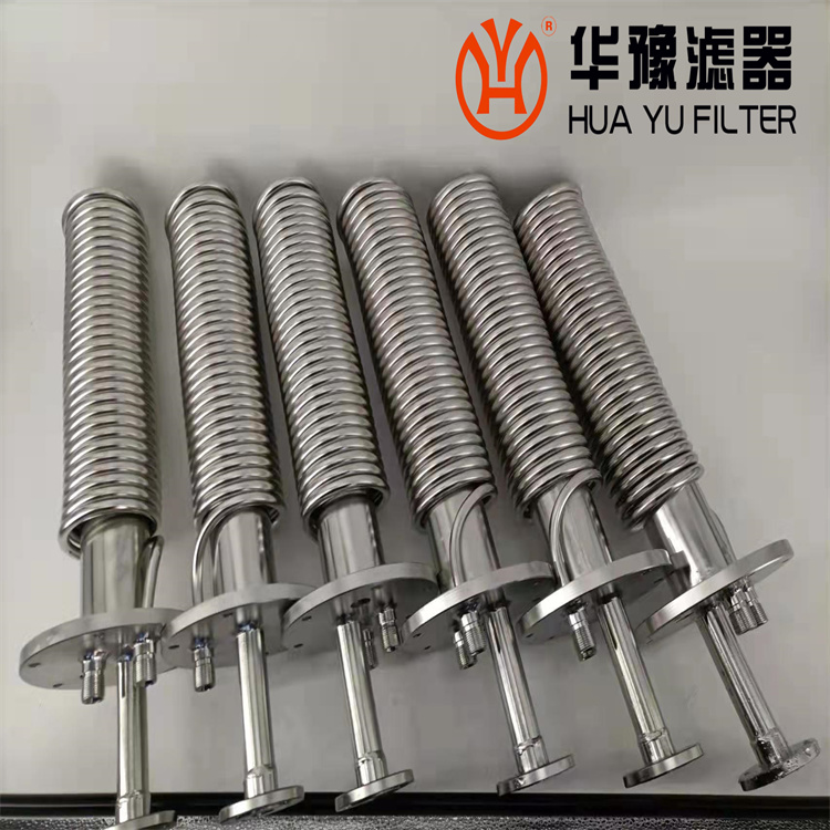 华豫不锈钢筒形冷却器TLL-26盘管